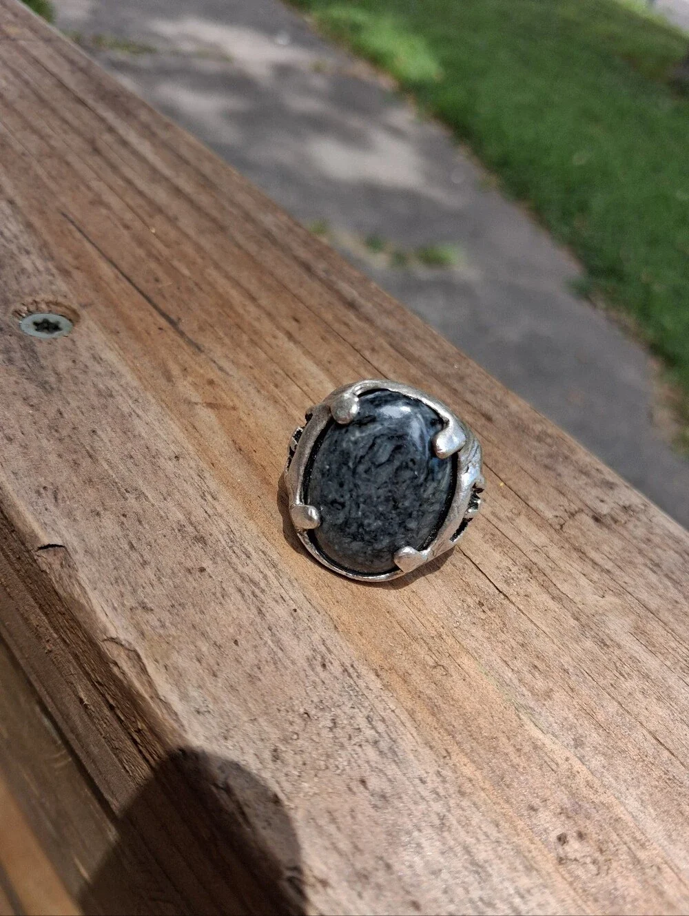 Double U Frenk men ring